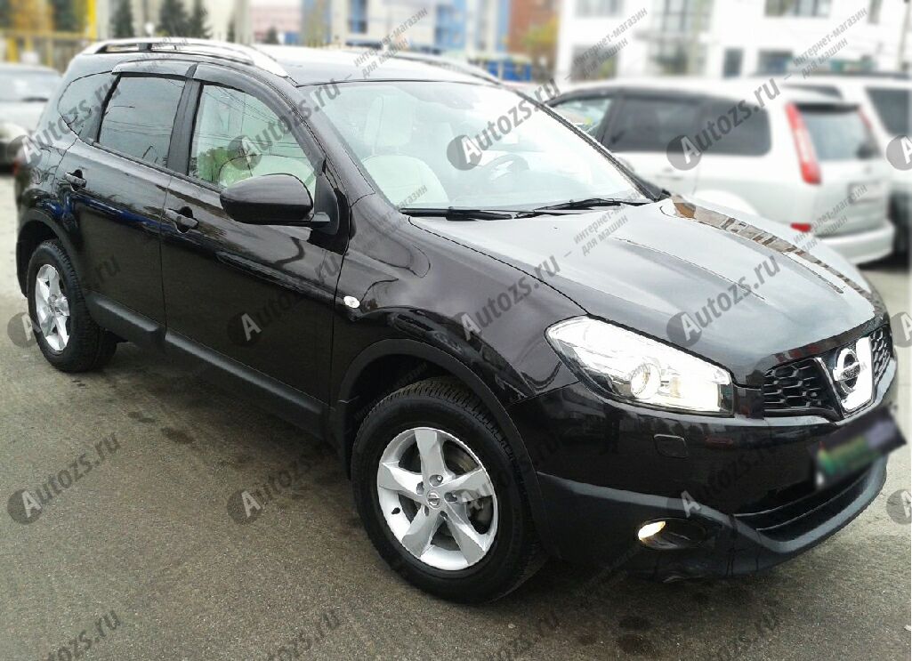 Дефлекторы боковых окон Nissan Qashqai+2 I (2008-2010)